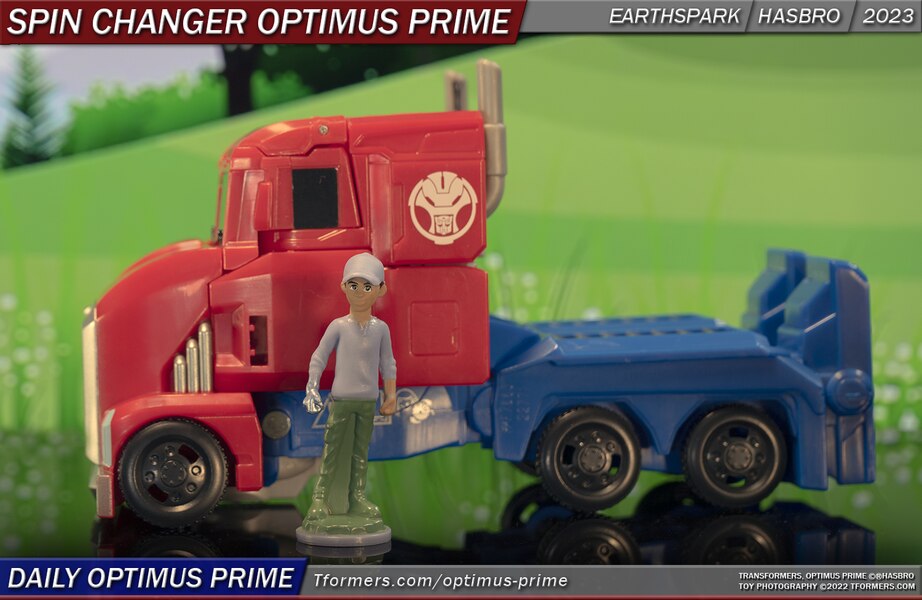 Daily Prime   Earthspark Spin Changer Optimus Prime Rolls Out  (12 of 14)